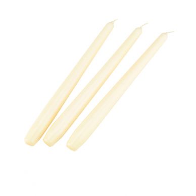 Tapered Candle 10? Ivory (Pack 50)