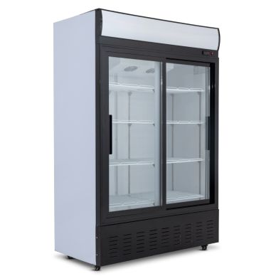 Blizzard Double Glass Sliding Door Merchandiser 908L