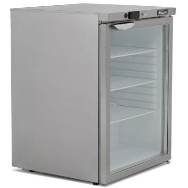 Blizzard Single Hinged Glass Door Under Counter Refrigerator