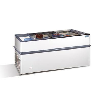 Crystallite Island Display Freezer 600L