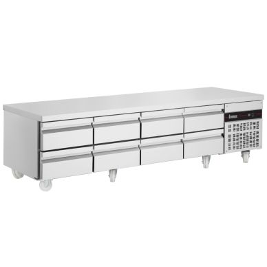 Inomak 8 Drawer Low Height 660mm Snack Counter 334L