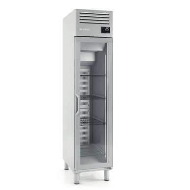 Single Glass Door Gastronorm Refrigerator 325L