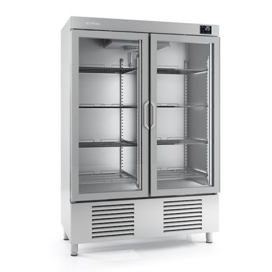 Infrico Double Glass Door Freezer 1110L