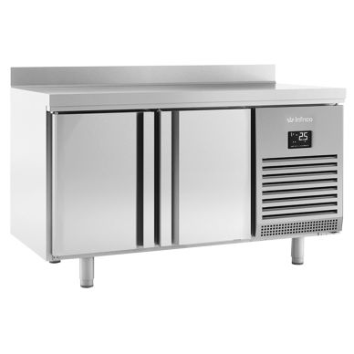 Infrico 2 Door 600mm Depth Counter With Upstand 245L