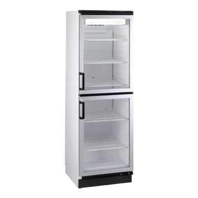 Double Glass Door Refrigerator 377L