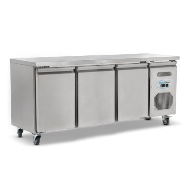 Koldbox 3 Door GN1/1 Refrigerated Counter 417L