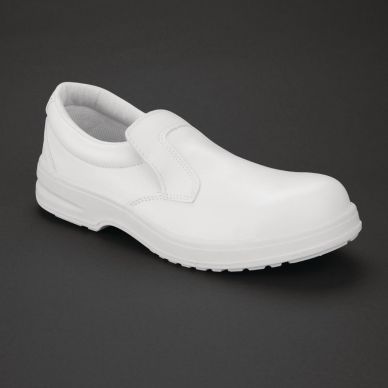 Lites Unisex Safety Slip On White