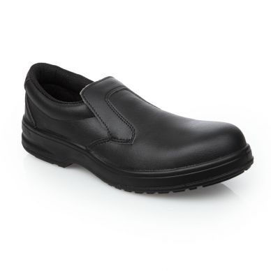 Slipbuster Lite Slip On Safety Shoes Black