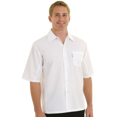 Chef Works Unisex Cool Vent Chef Shirt White