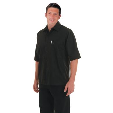 Chef Works Unisex Cool Vent Chefs Shirt Black