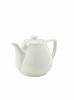 Genware Porcelain Contemporary Teapot 92cl/32oz - Pack of 6