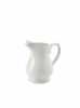 Genware Porcelain Traditional Serving Jug 28cl/10oz - Pack of 6